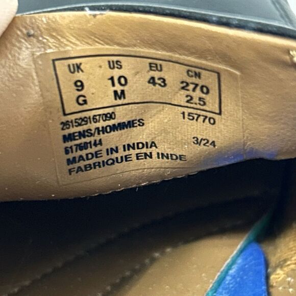 Clarks Shoes Men's 10M Whiddon Step Black Leather Extreme Comfort Loafer Dress - Picture 13 of 13